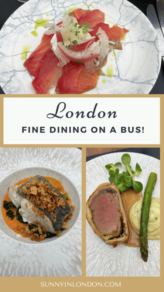 Places to Eat in London Bustronome London Review Fine Dining on a London Bus Tour