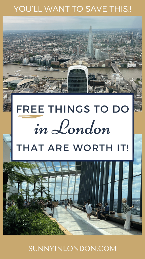 Travel Guide | Free Things to Do in London That Are Worth It