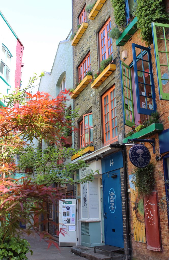 Free Things to Do in London Walk through Neal's Yard in Covent Garden