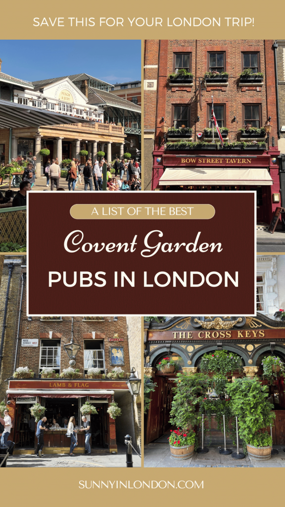 Covent Garden Pub Crawl | Things to Do in London