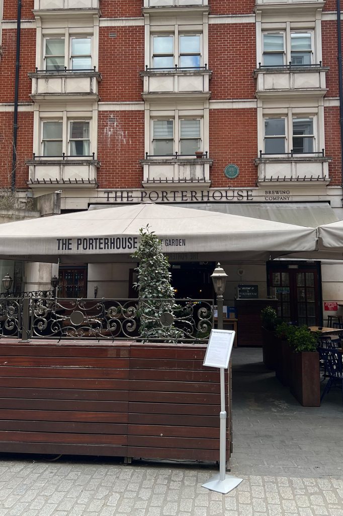 Porterhouse Covent Garden Pub Crawl Pub in London