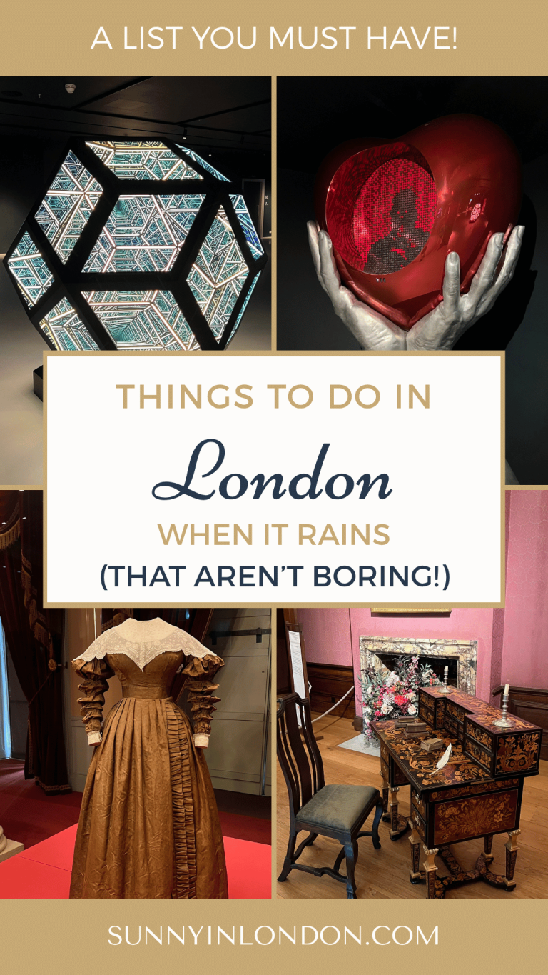 Things To Do In London When It Rains That Aren T Boring Sunny In London