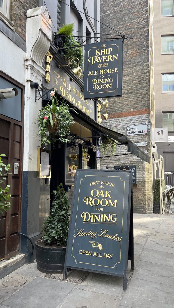 london-best-sunday-roast-the-ship-tavern-holborn-review